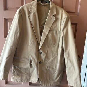 L.L. Bean Beige  Lined Jacket